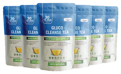 Gluco Cleanes Tea 6 bottle 